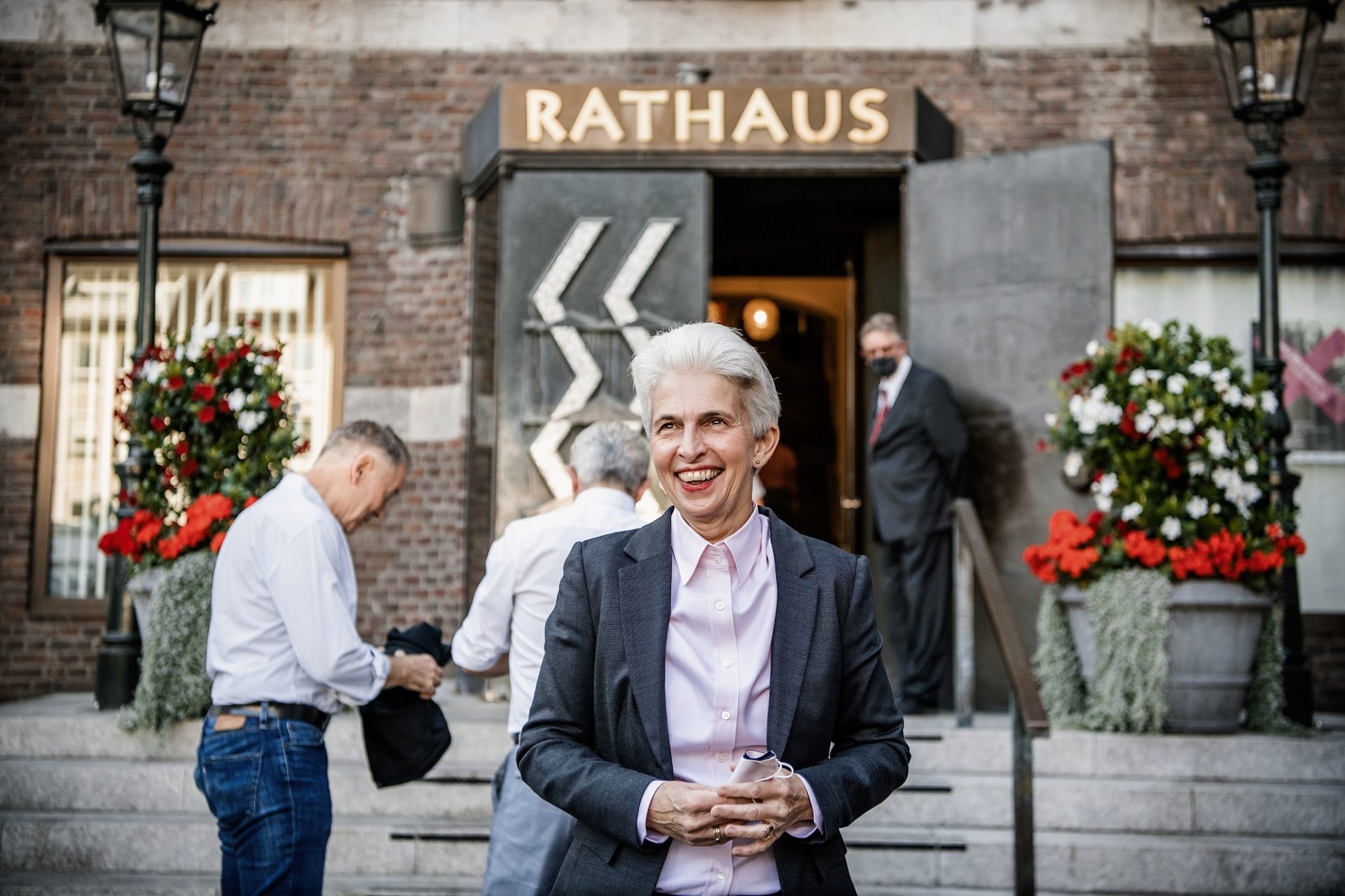 Seit 2017 sitzt Marie-Agnes Strack-Zimmermann im Bundestag. Ihr Mandat im Stadtrat hat sie behalten, deshalb ist sie weiter regelmäßig im Düsseldorfer Rathaus. Foto: Andreas Endermann