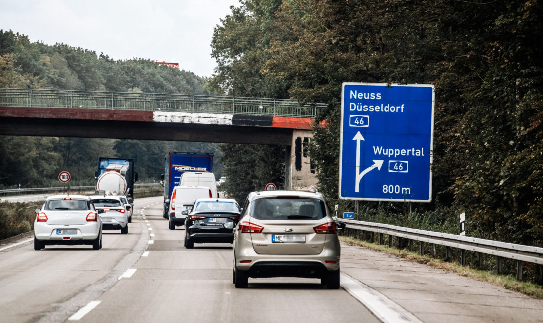 Autobahnschild A 59