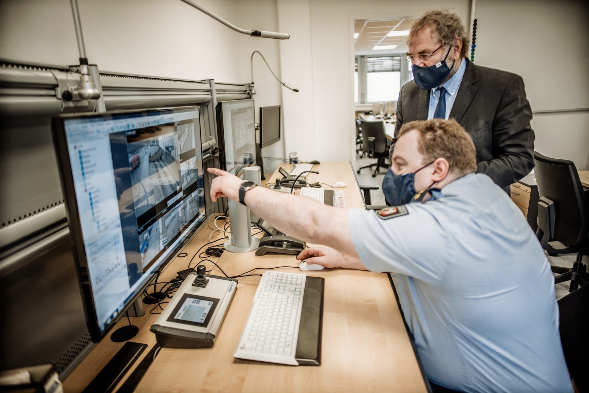 Videoberwachung in der Altstadt Duesseldorf