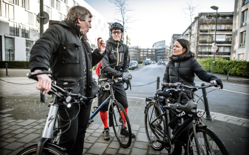 Radtour Verkehrsdezernent Jochen Kral