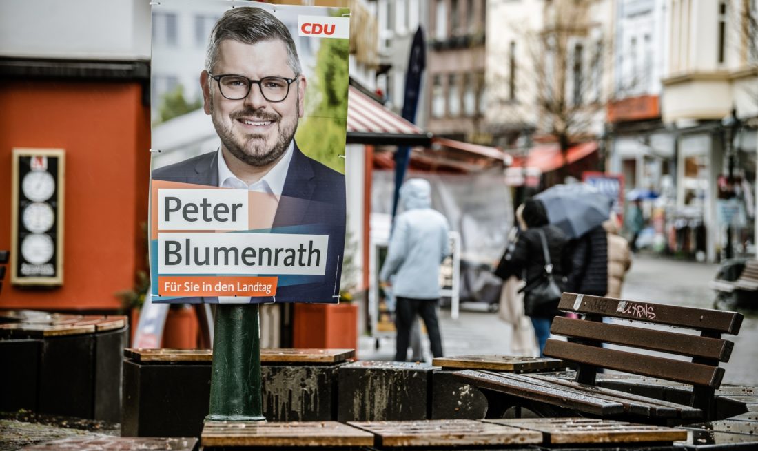 Landtagswahl 2022 Wahlplakate