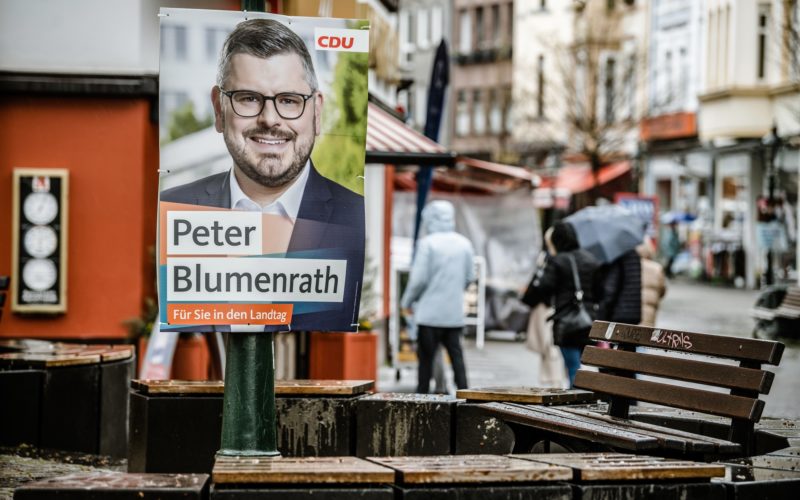 Landtagswahl 2022 Wahlplakate