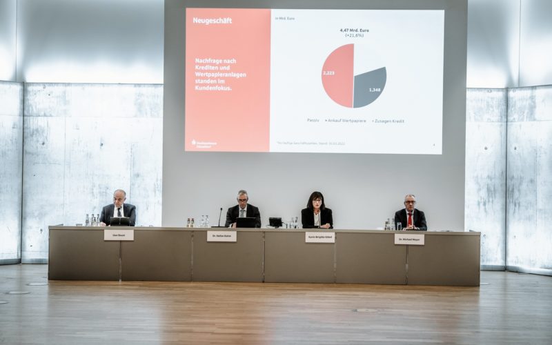 Bilanzpressekonferenz Stadtsparkasse Dsseldorf 2022