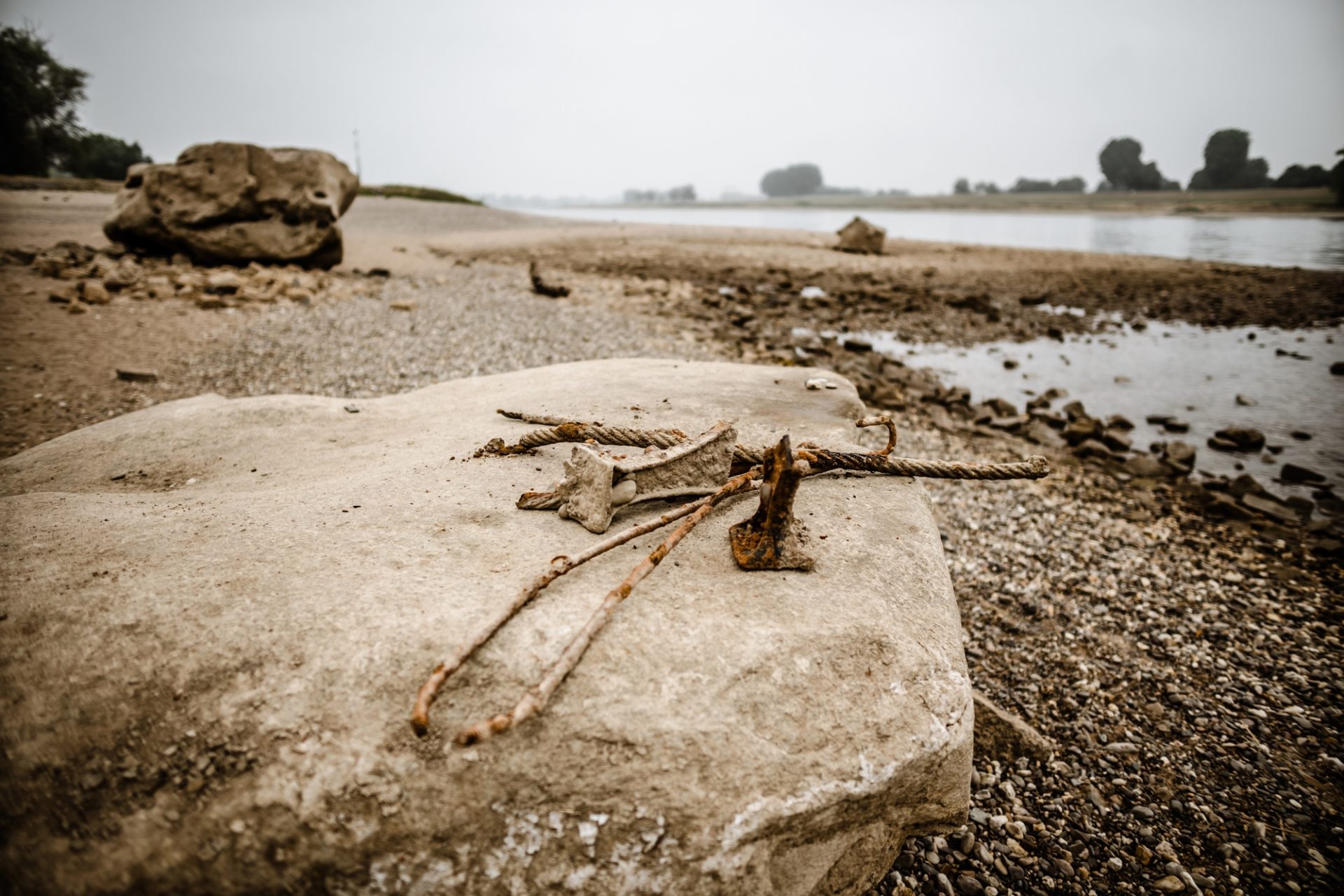 Hungersteine am Rhein