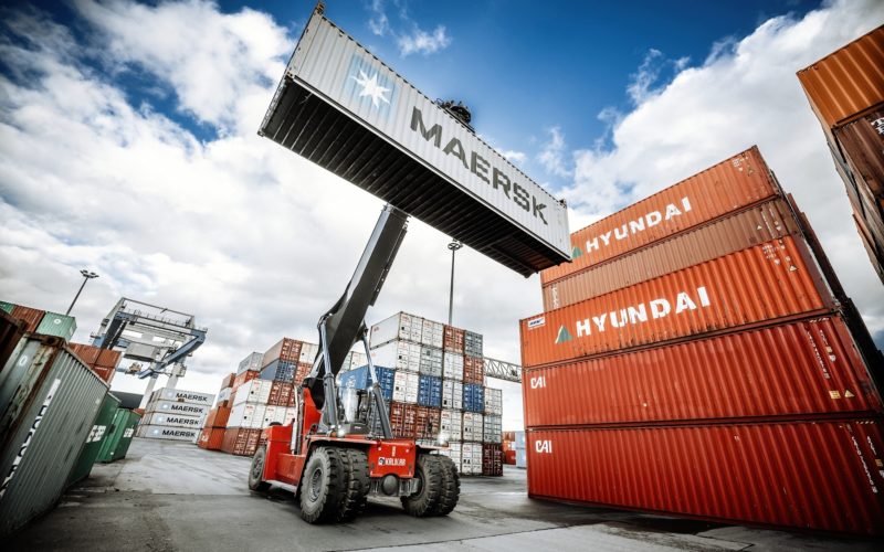 Containerhafen Düsseldorf