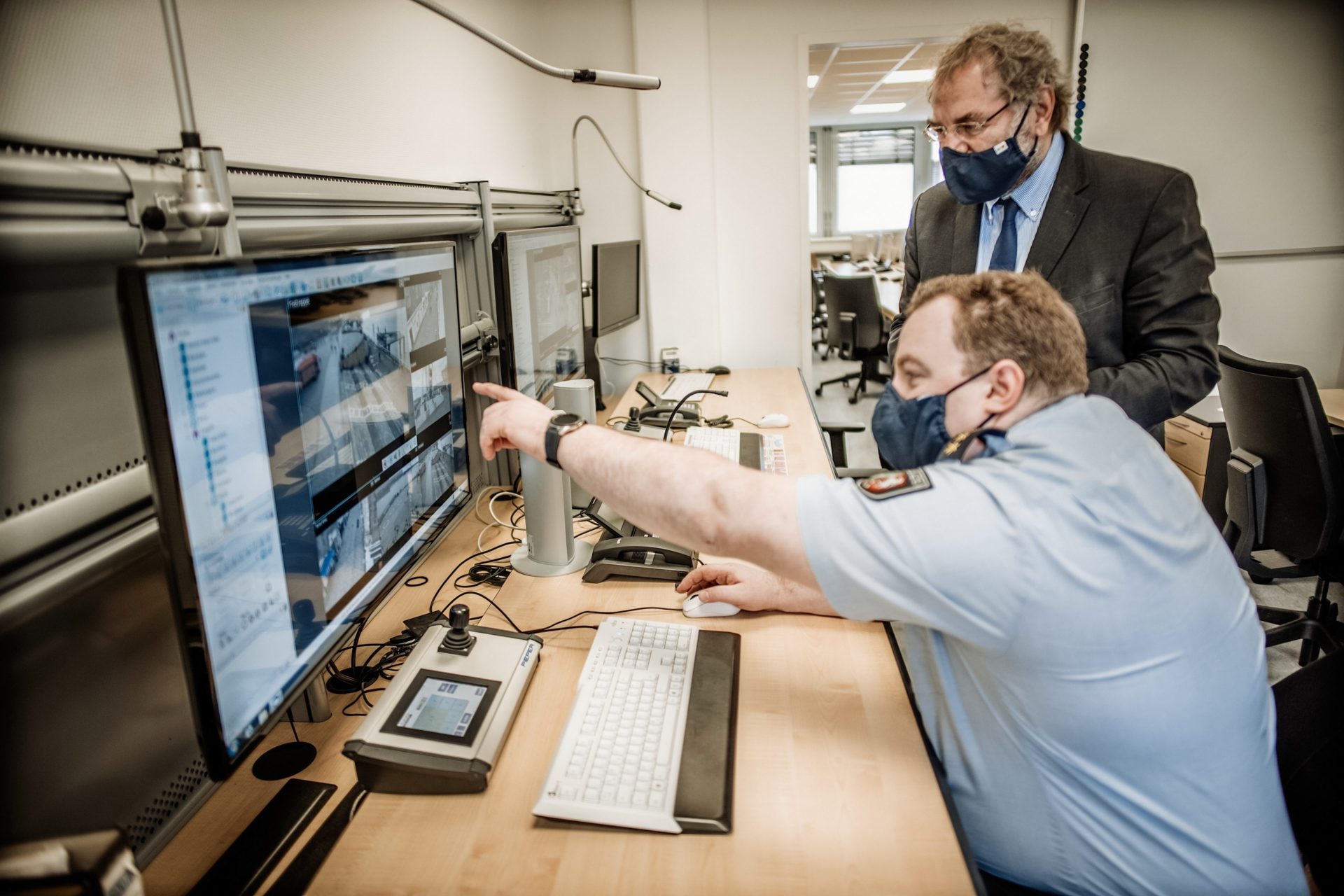 Videoberwachung in der Altstadt Duesseldorf