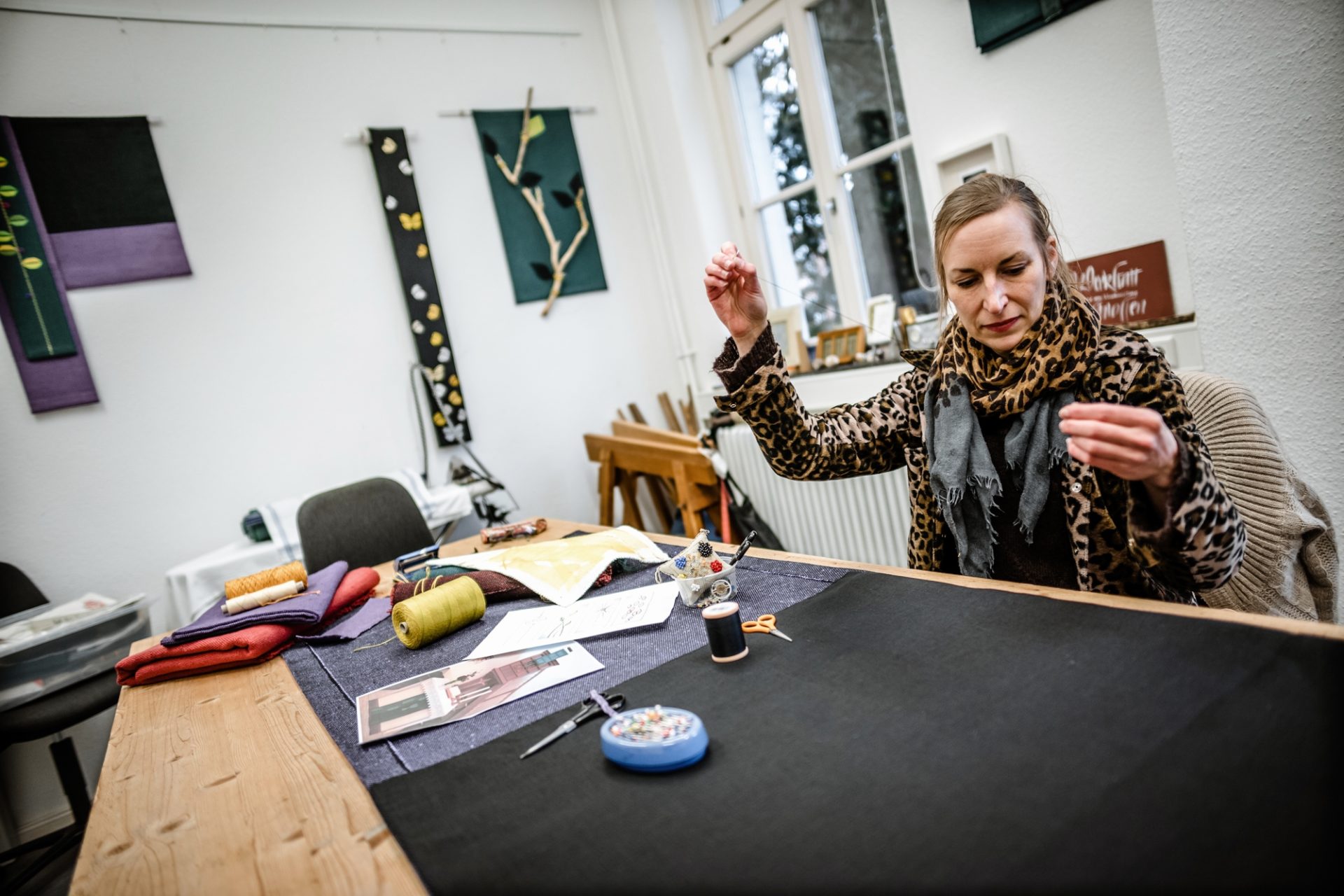 Kerstin Frse, Stickerin