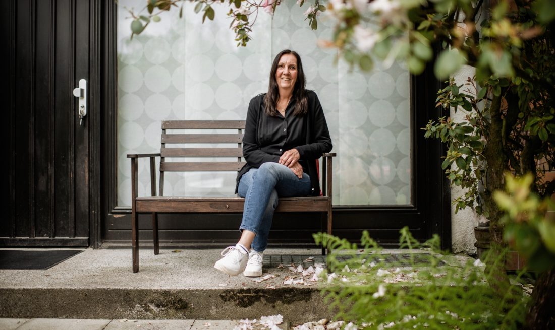 Karin Engstler hatte ein bedingungsloses Grundeinkommen für ein Jahr gewonnen und ist seitdem eine noch größere Befürworterin dieses Konzepts. Foto: Andreas Endermann