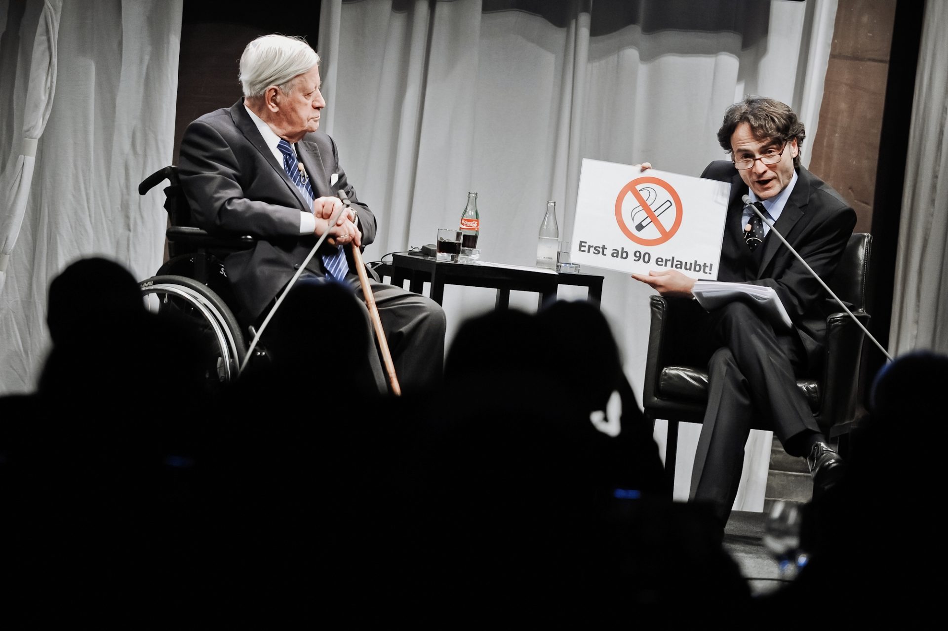 Helmut Schmidt beim 50. Stndehaustreff am 19/03/2012