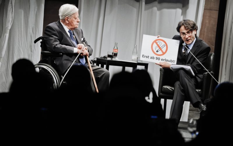 Helmut Schmidt beim 50. Stndehaustreff am 19/03/2012