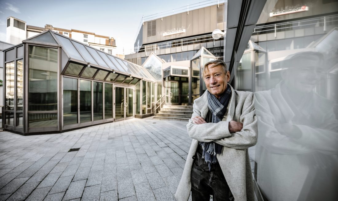Christian Schröer am ehemaligen Café Schröder